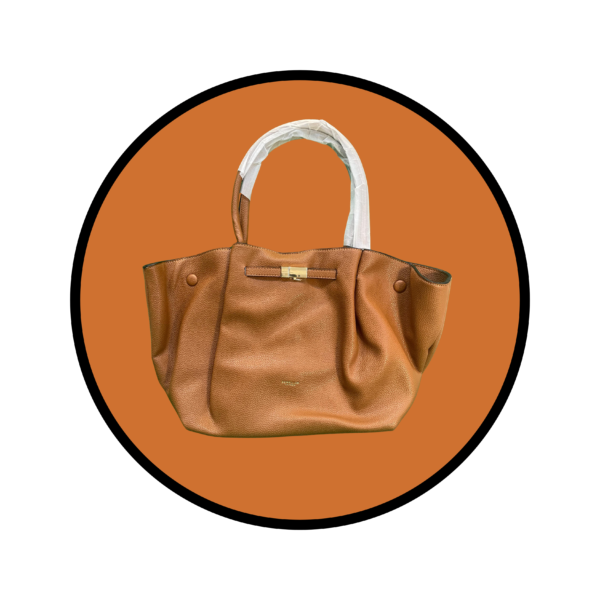 </h2>Demellier The New York Tote<h2> <br> <h6>Brown</h6><font face="times new roman" size="3" color="blue"></font>